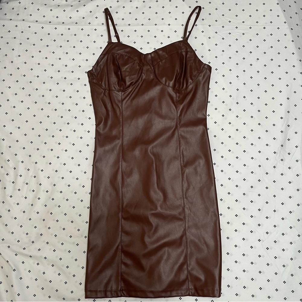 Dark Brown mini dress